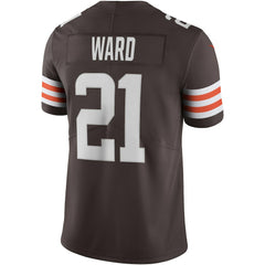 Denzel Ward  Vapor Limited Jersey - Cleveland Browns Jerseys