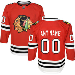 NHL Chicago Blackhawks Youth Premier Custom Jersey