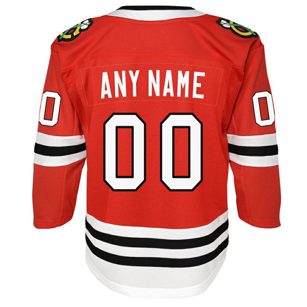 NHL Chicago Blackhawks Youth Premier Custom Jersey