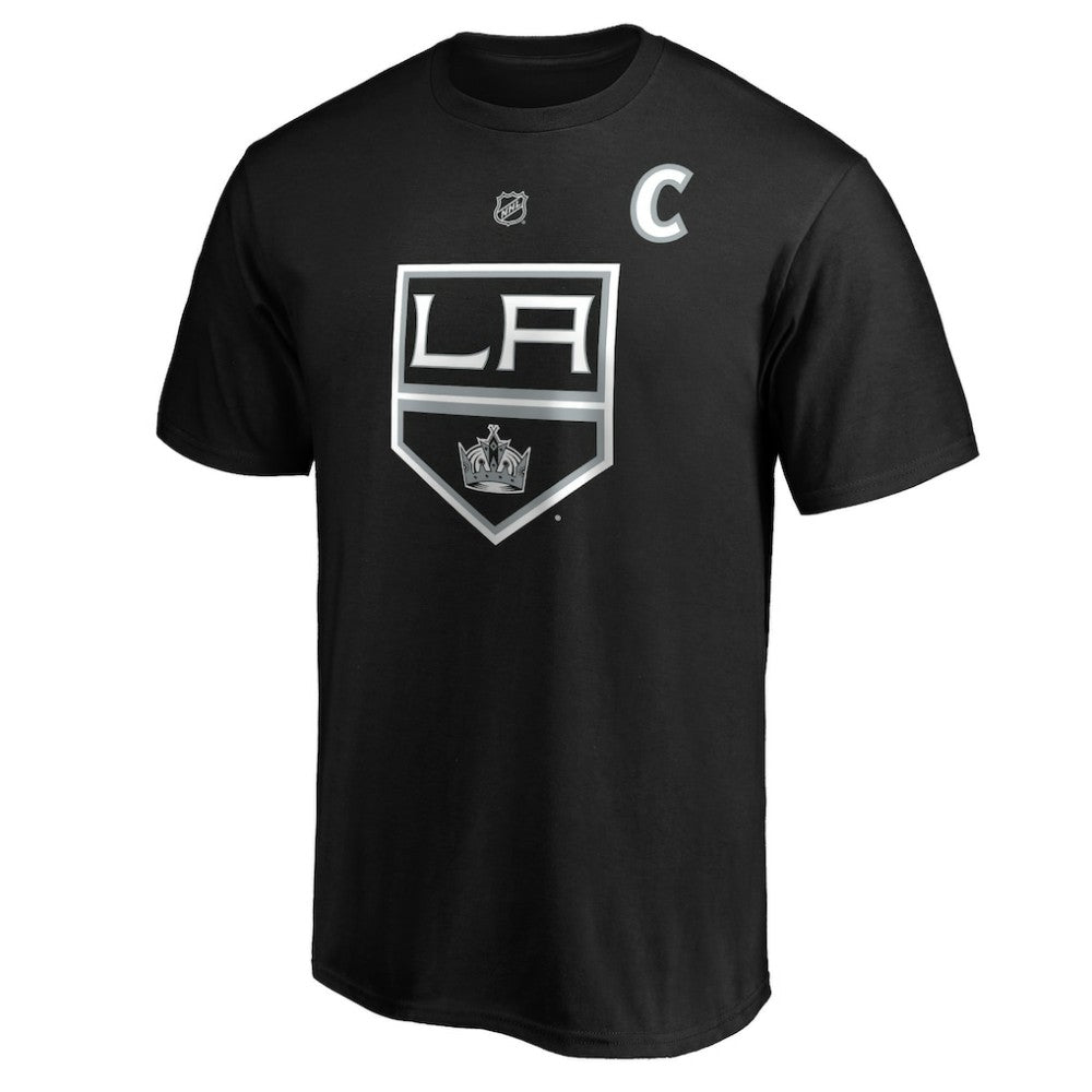 NHL Anze Kopitar Los Angeles Kings Fanatics Authentic Stack Player Name & Number T-Shirt