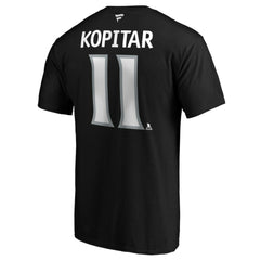 NHL Anze Kopitar Los Angeles Kings Fanatics Authentic Stack Player Name & Number T-Shirt
