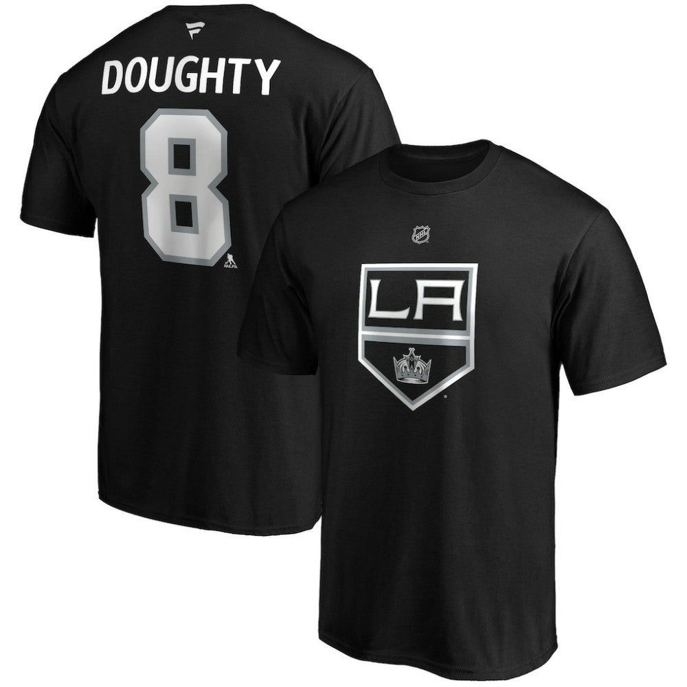 NHL Drew Doughty Los Angeles Kings Fanatics Authentic Stack Name & Number Team T-Shirt