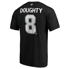 NHL Drew Doughty Los Angeles Kings Fanatics Authentic Stack Name & Number Team T-Shirt