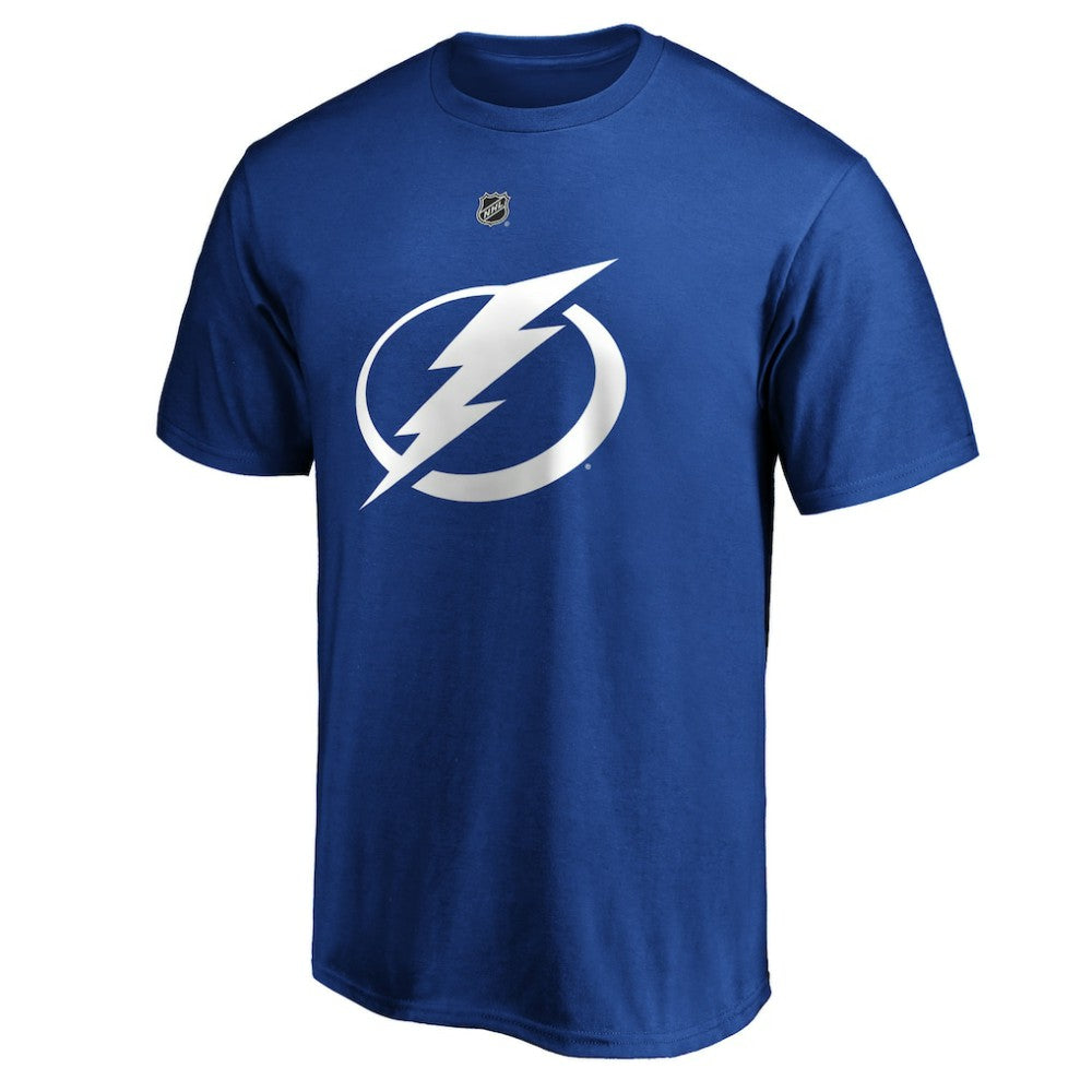 NHL Nikita Kucherov Tampa Bay Lightning Fanatics Authentic Stack Player Name & Number T-Shirt