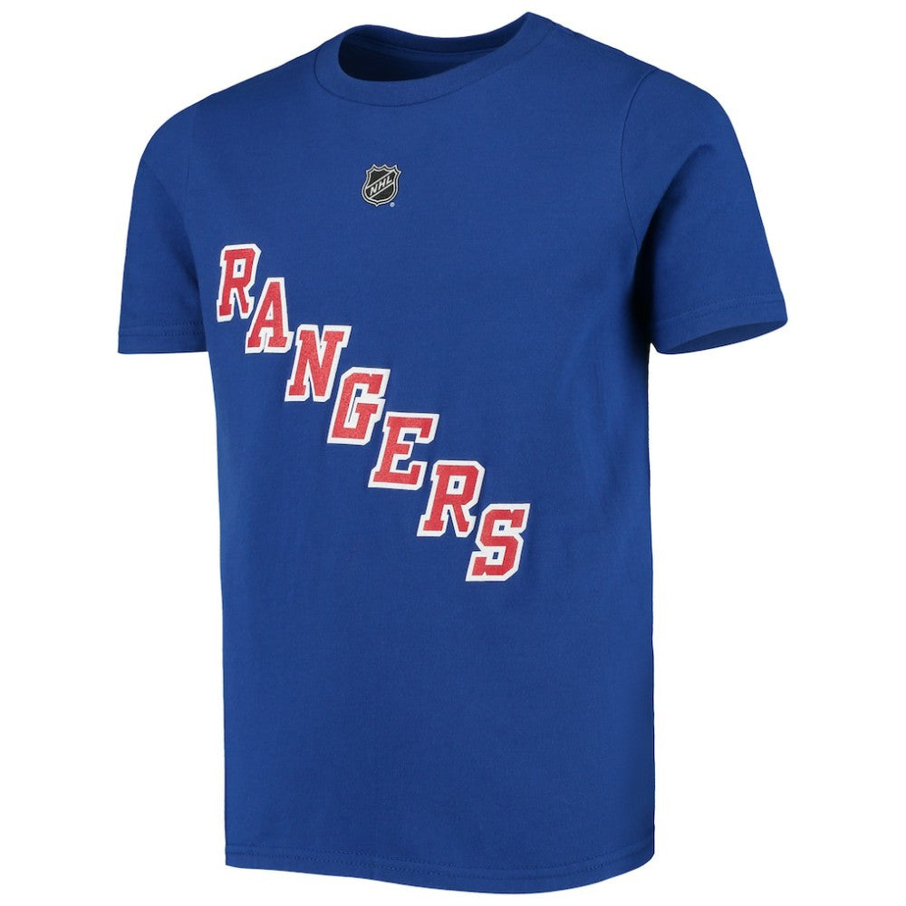 NHL Artemi Panarin New York Rangers Youth Player Name & Number T-Shirt