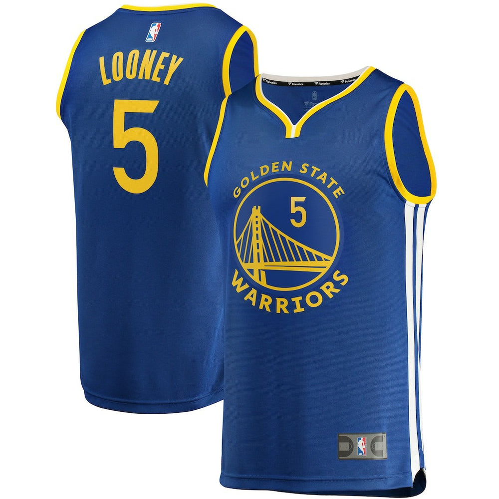Fanatics Kevon Looney Golden State Warriors Fast Break Replica Player Team Jersey sale