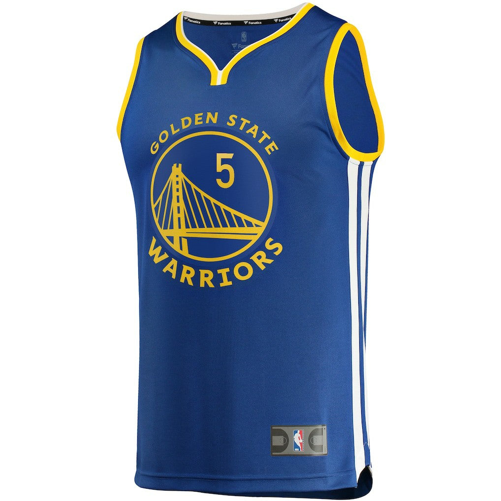 Fanatics Kevon Looney Golden State Warriors Fast Break Replica Player Team Jersey sale