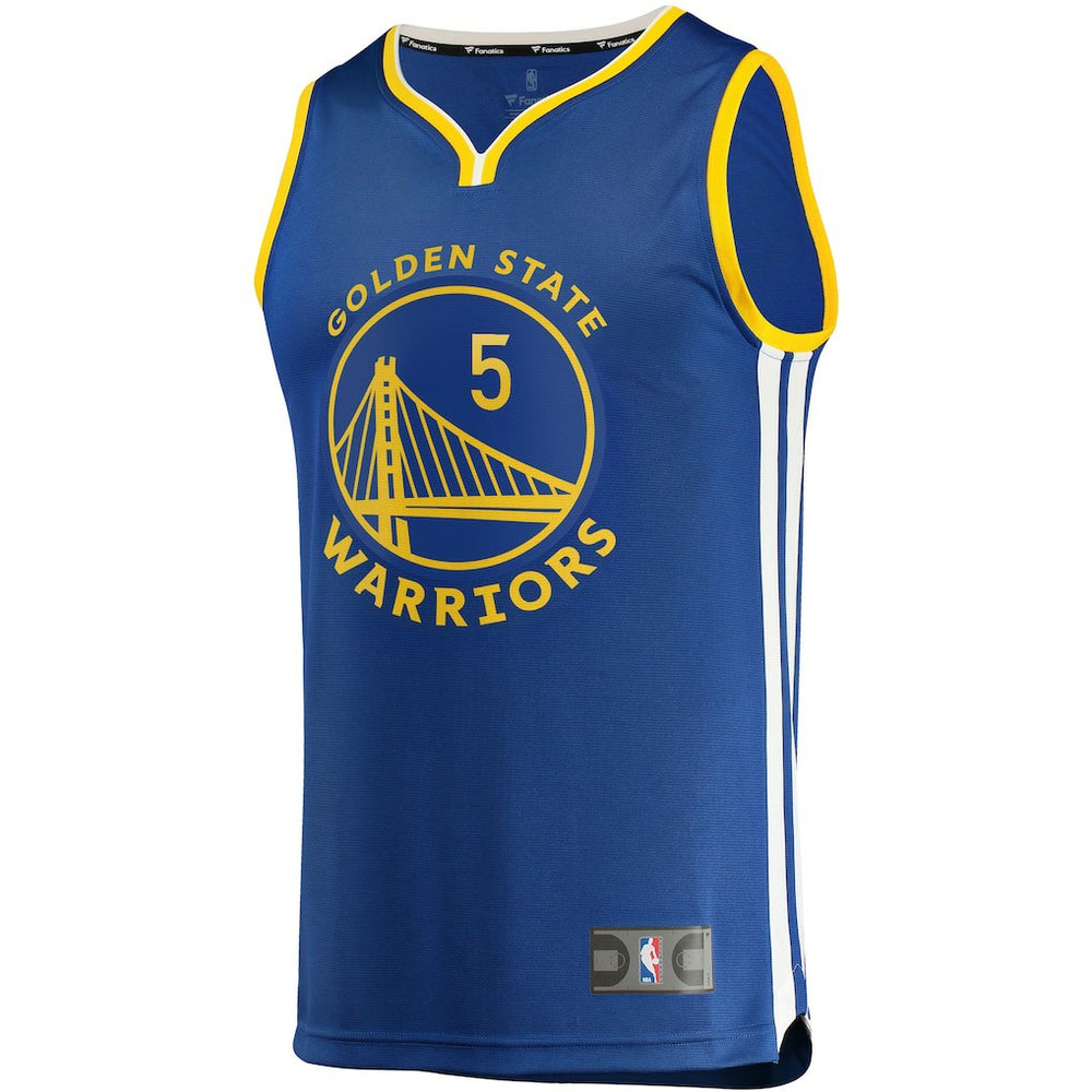 Fanatics Kevon Looney Golden State Warriors Fast Break Replica Player Team Jersey sale