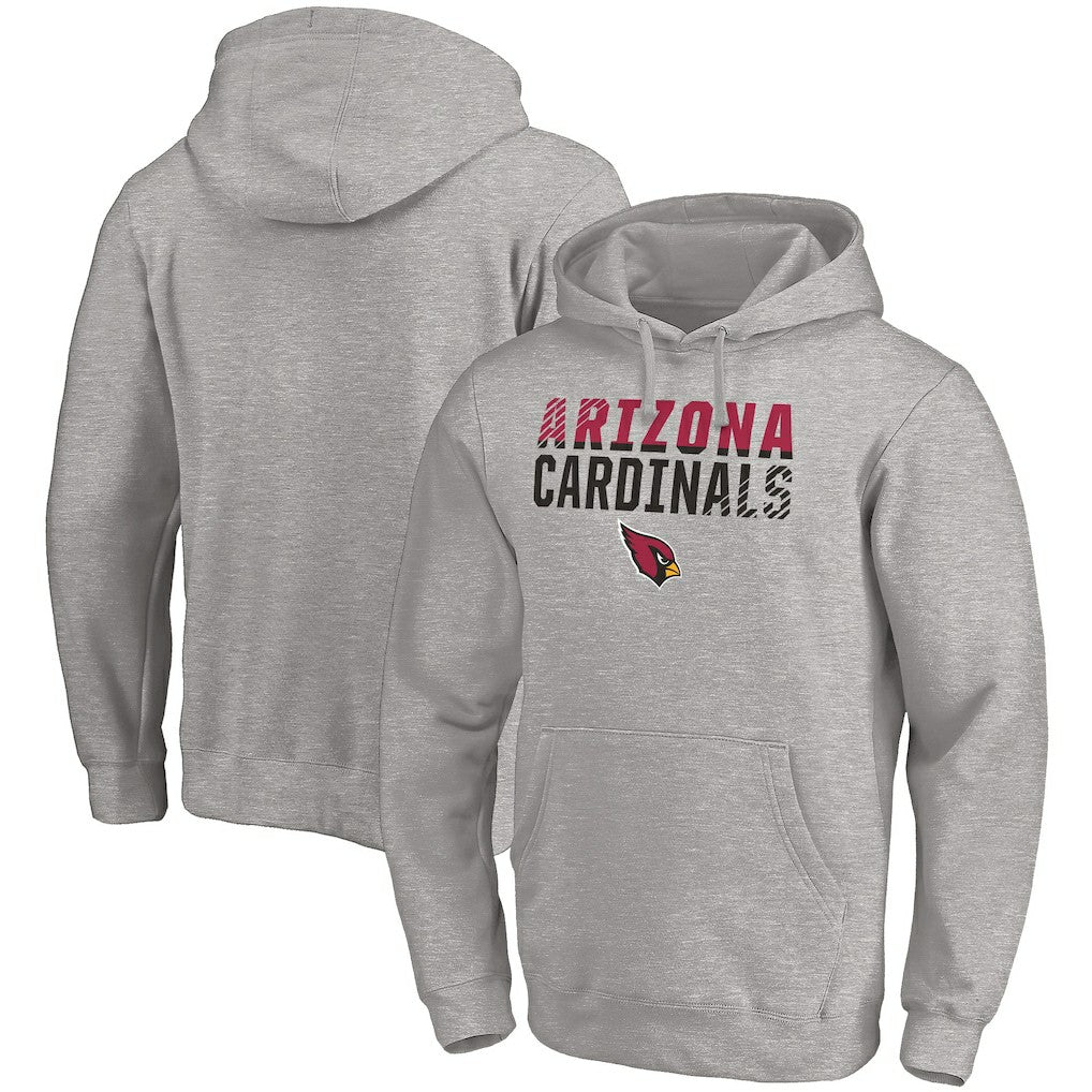 Fade Out Fitted Pullover Hoodie - Arizona Cardinals Hoodies