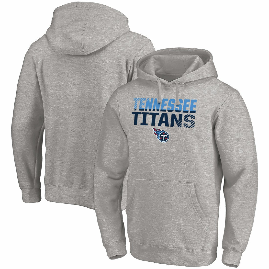 Fade Out Fitted Pullover Hoodie - Tennessee Titans Hoodies