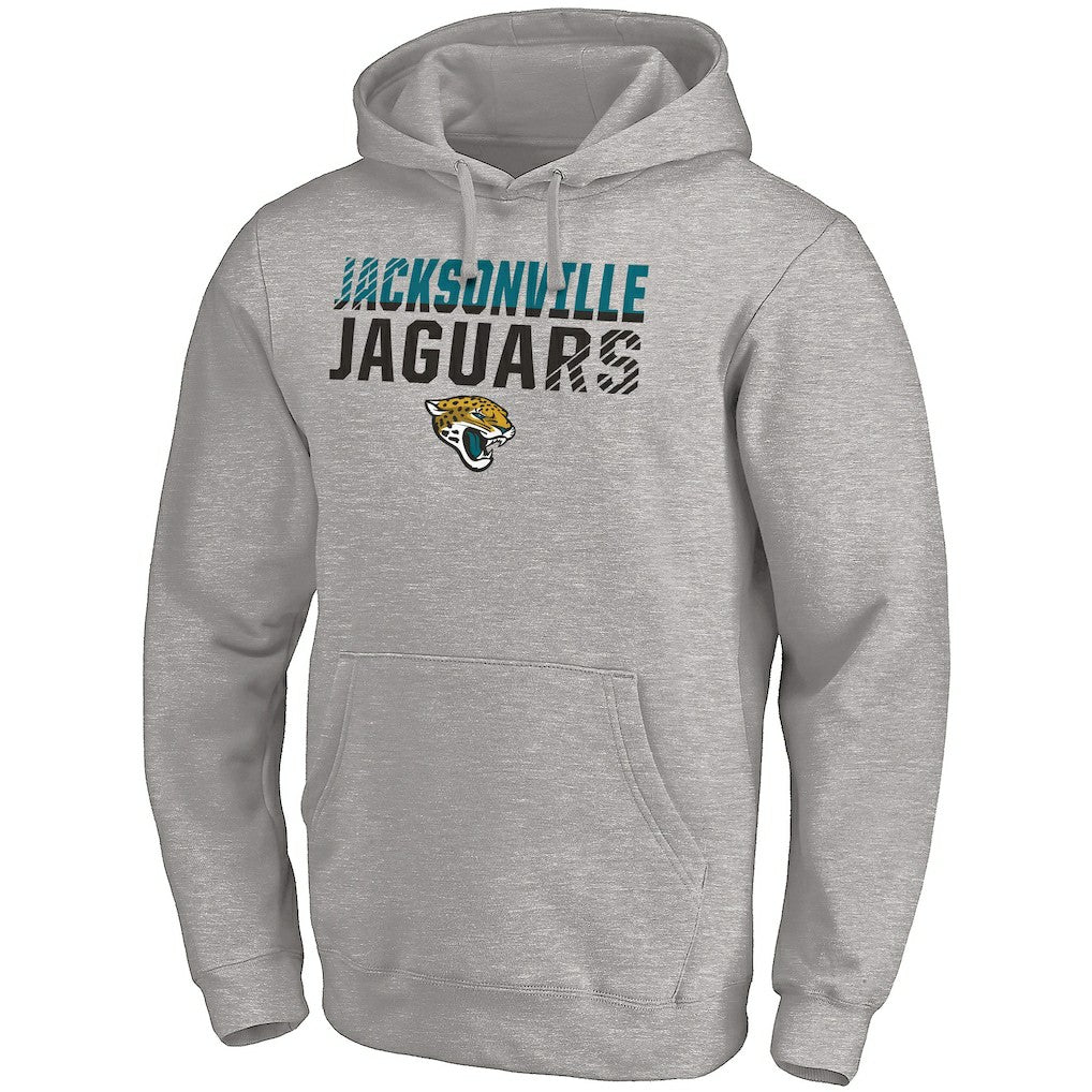 Fade Out Fitted Pullover Hoodie - Jacksonville Jaguars Hoodies
