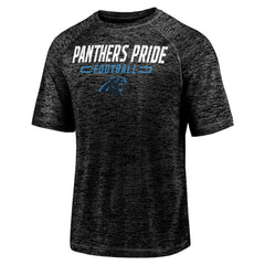 Nickname Wordmark Raglan Space Dye T-Shirt - Carolina Panthers T-shirts