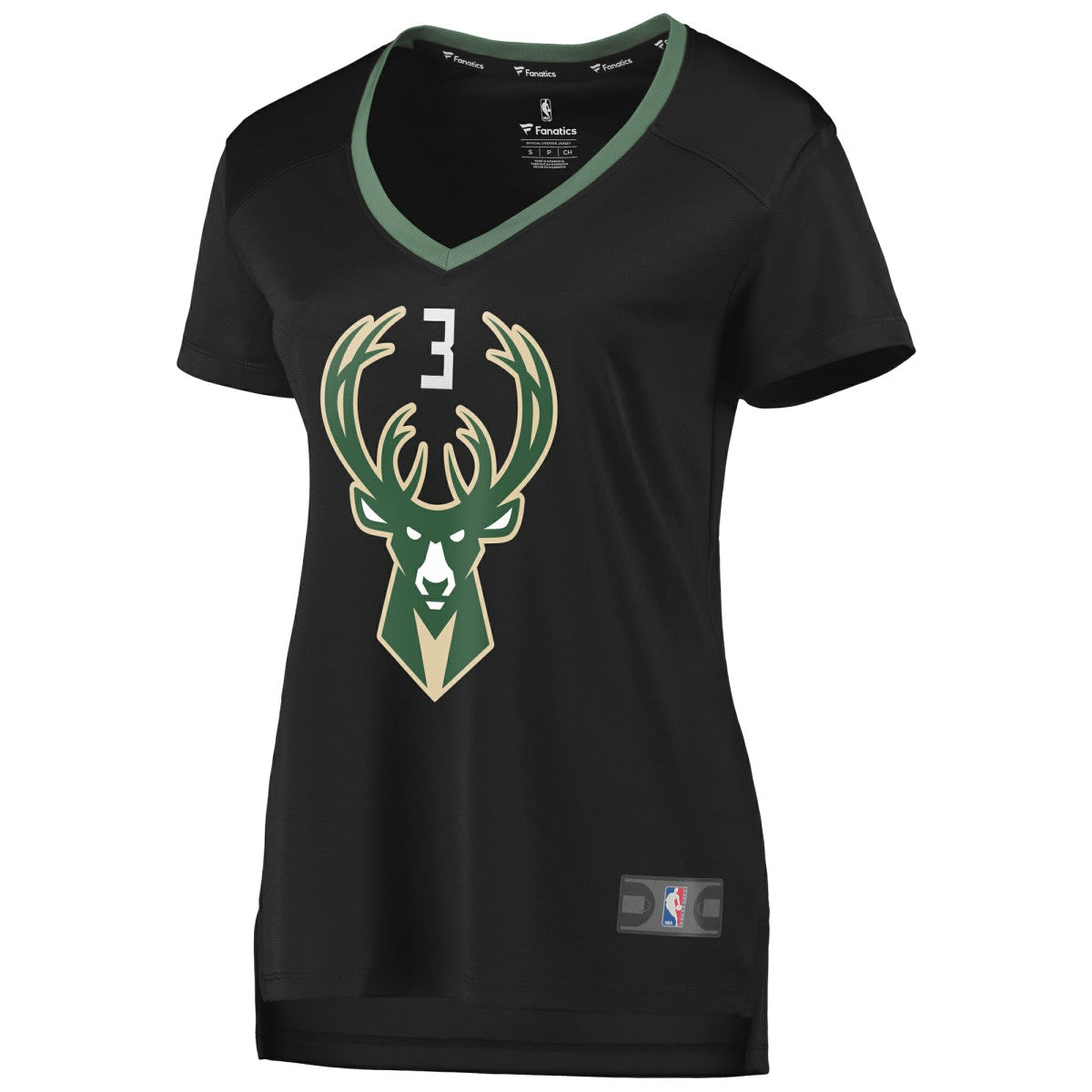 Fanatics George Hill Milwaukee Bucks Women's Fast Break Replica Player Jersey