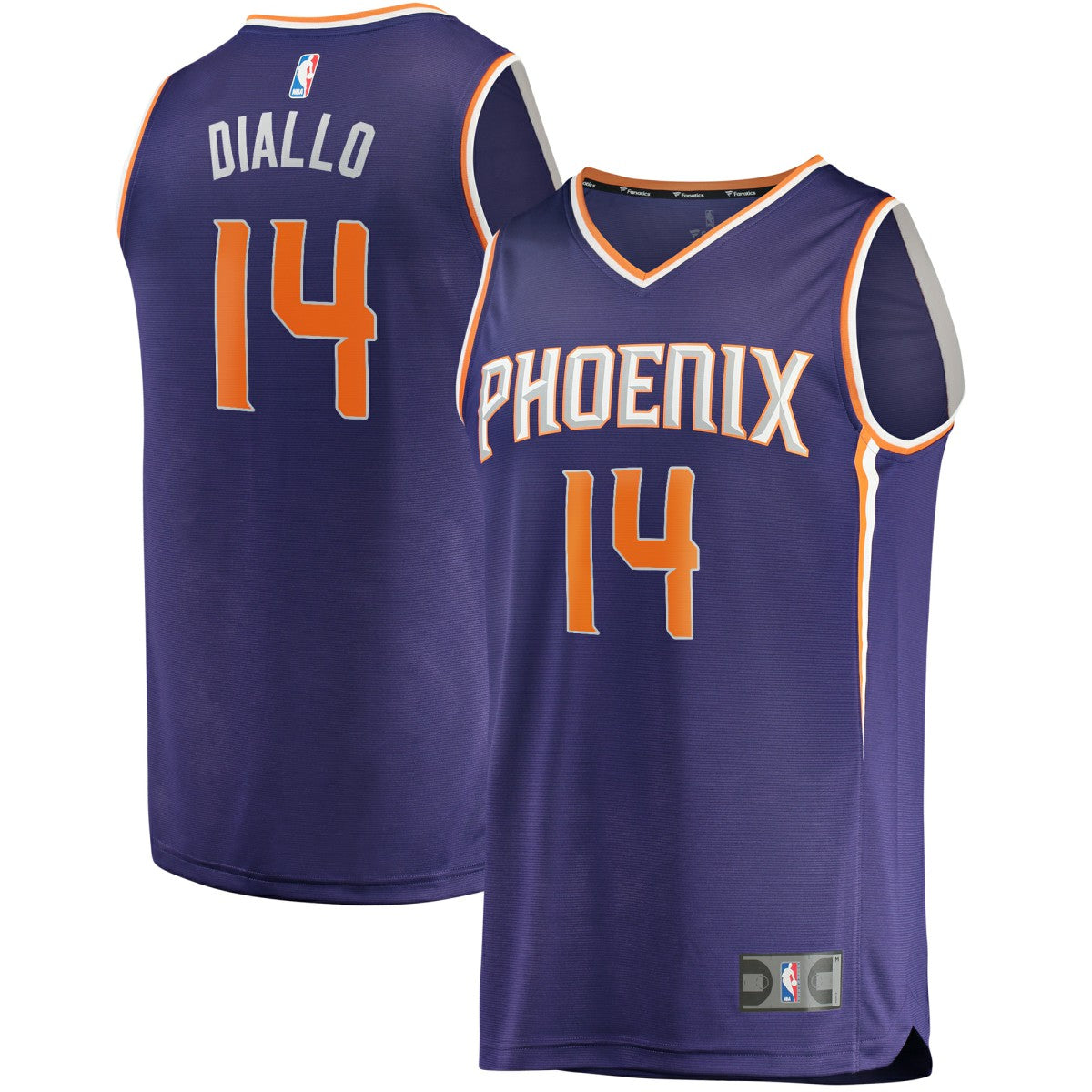 Fanatics Cheick Diallo Phoenix Suns Youth Fast Break Replica Player Jersey