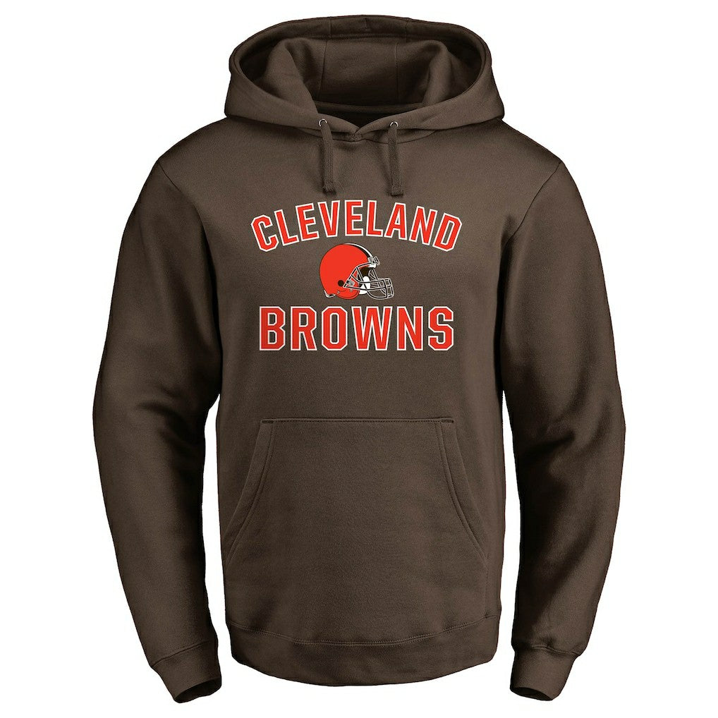 Victory Arch Team Fitted Pullover Hoodie - Cleveland Browns Hoodies
