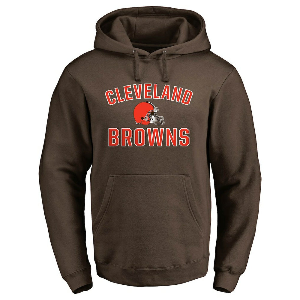 Victory Arch Team Fitted Pullover Hoodie - Cleveland Browns Hoodies
