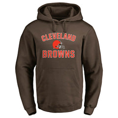 Victory Arch Team Fitted Pullover Hoodie - Cleveland Browns Hoodies
