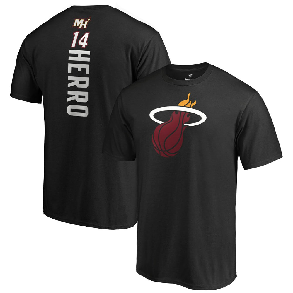 Tyler Herro Miami Heat Playmaker Name & Number T-Shirt