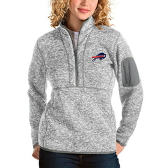 Antigua Women's Fortune Half-Zip Pullover Jacket - Buffalo Bills Pullover