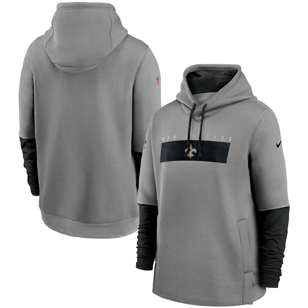 Sideline Playbook Performance Pullover Hoodie - New Orleans Saints Hoodies