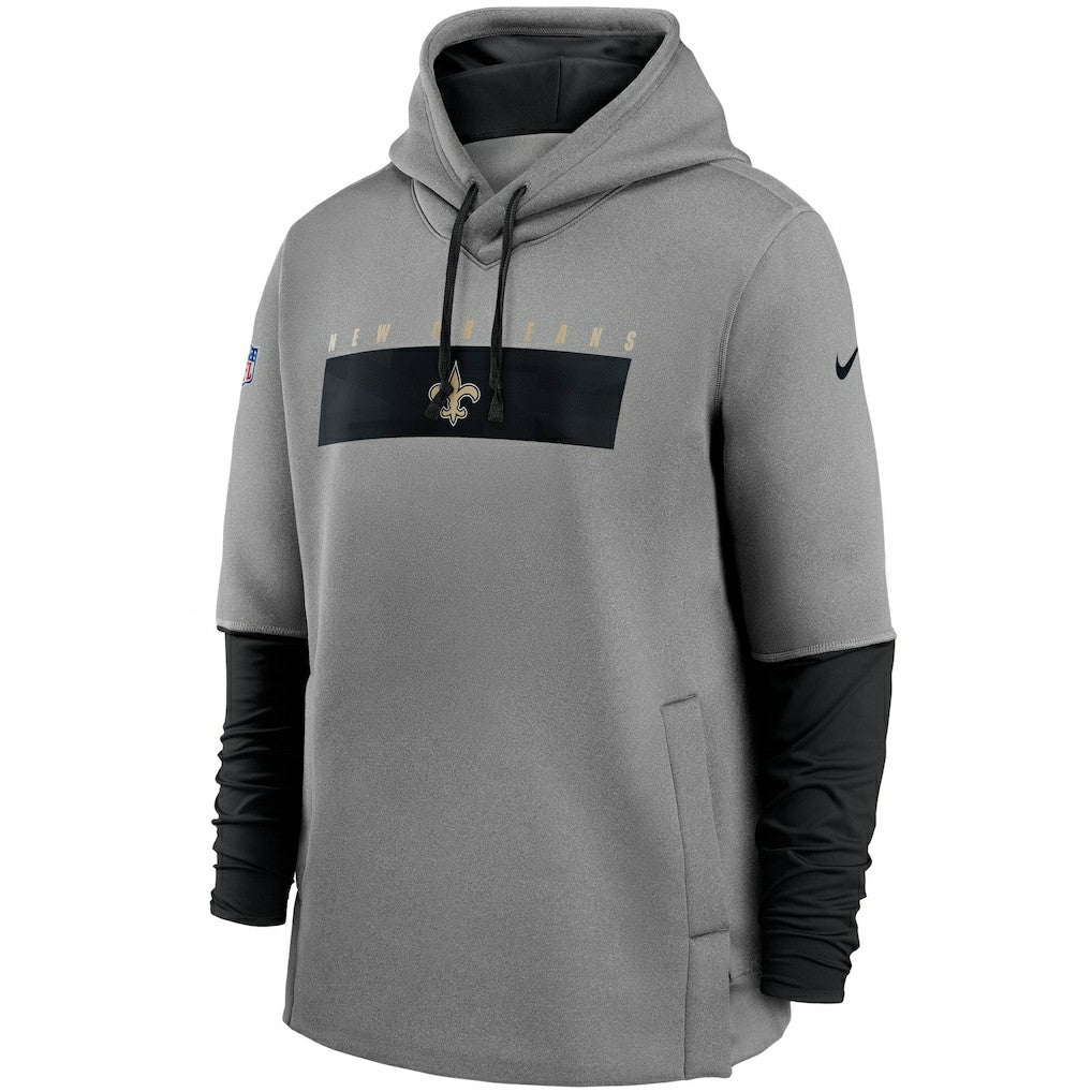 Sideline Playbook Performance Pullover Hoodie - New Orleans Saints Hoodies