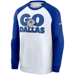 Fan Gear Throwback Go Helmet Sweatshirt - Dallas Cowboys Sweatshirts