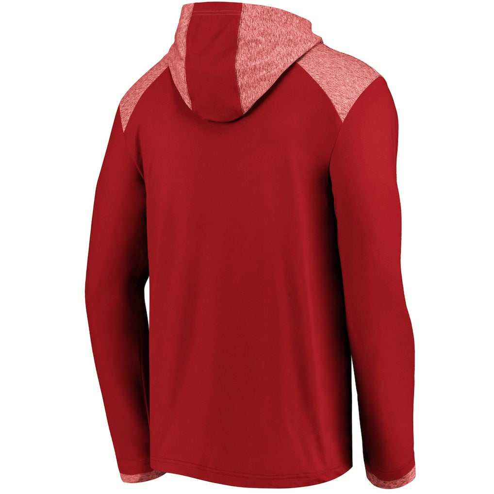 Iconic Marbled Clutch Hoodie Long Sleeve T-Shirt - Arizona Cardinals Hoodies
