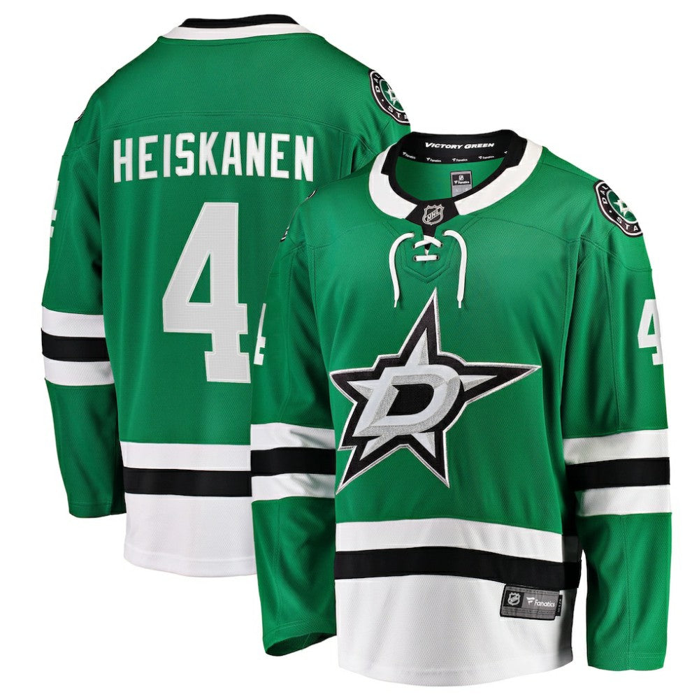 NHL Miro Heiskanen Dallas Stars Fanatics Team Color Breakaway Player Jersey