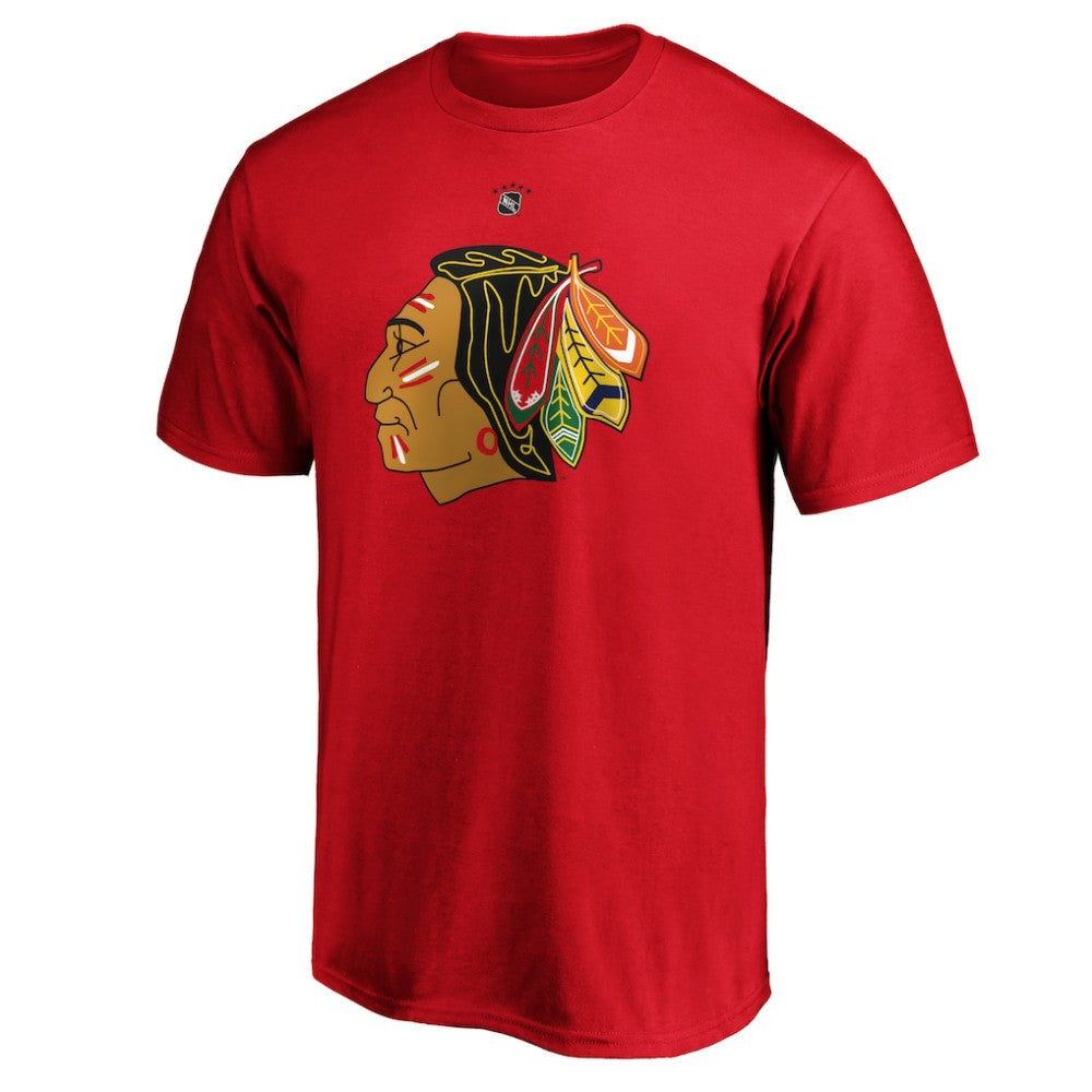 NHL Bobby Hull Chicago Blackhawks Fanatics Authentic Stack Retired Player Name & Number T-Shirt
