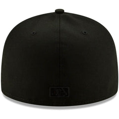 Black San Diego Padres New Era Black on Black 59FIFTY Fitted Hat