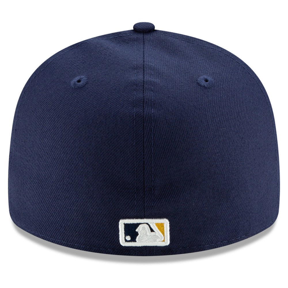 Navy Milwaukee Brewers New Era Authentic Collection On-Field Low Profile 59FIFTY Fitted Hat