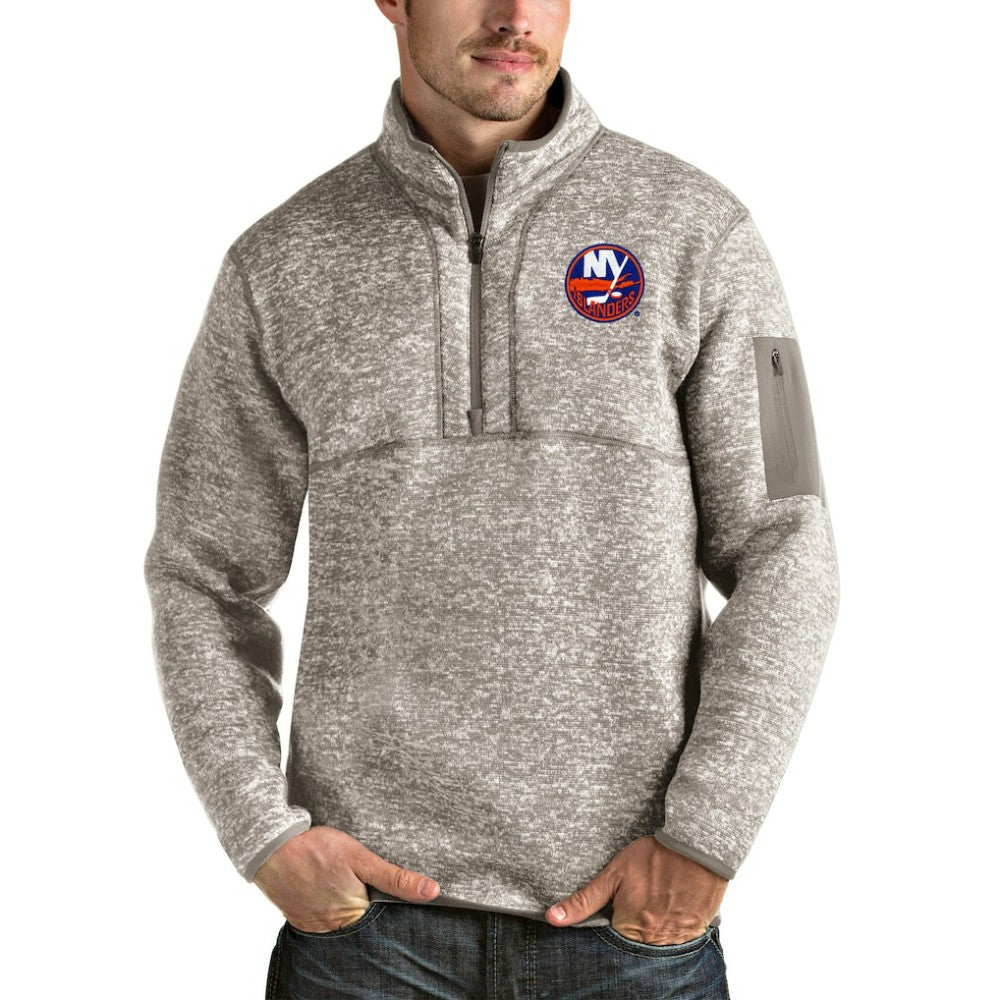 NHL New York Islanders Antigua Fortune Half-Zip Pullover Jacket