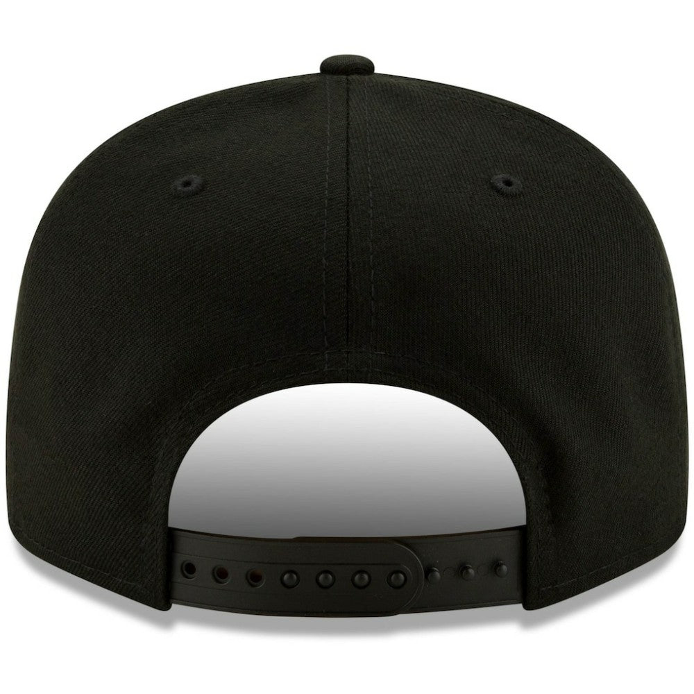 Black San Diego Padres New Era Black on Black 9FIFTY Snapback Adjustable Hat