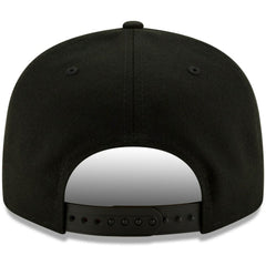 Black San Diego Padres New Era Black on Black 9FIFTY Snapback Adjustable Hat