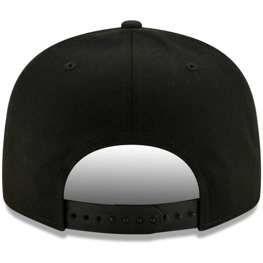 Black San Diego Padres New Era 9FIFTY Adjustable Hat