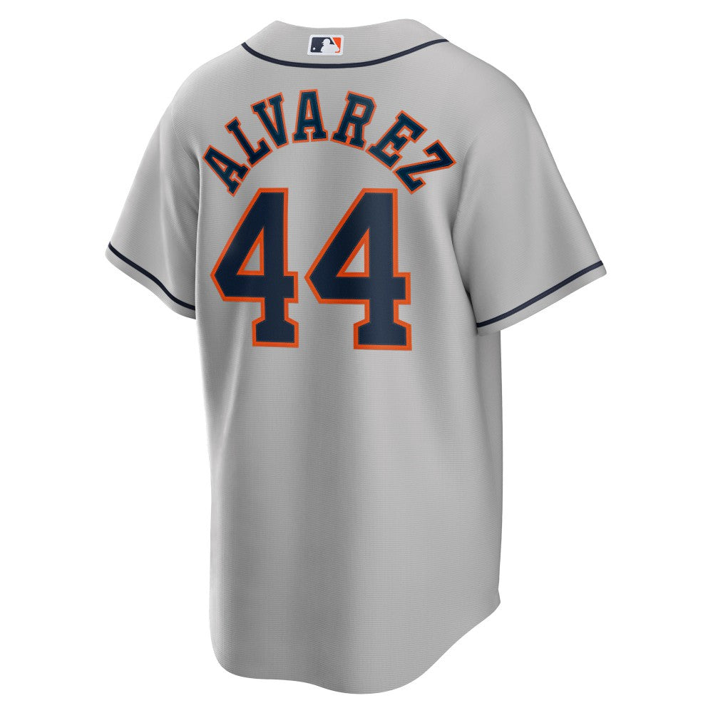 Gray Yordan Álvarez Houston Astros Nike Road Replica Player Jersey