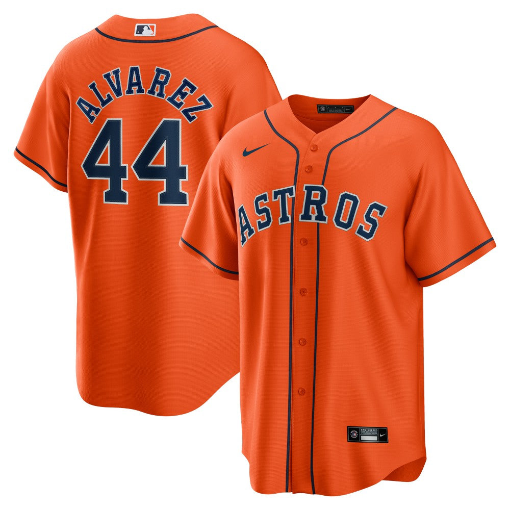 Orange Yordan Álvarez Houston Astros Nike Alternate Replica Player Jersey