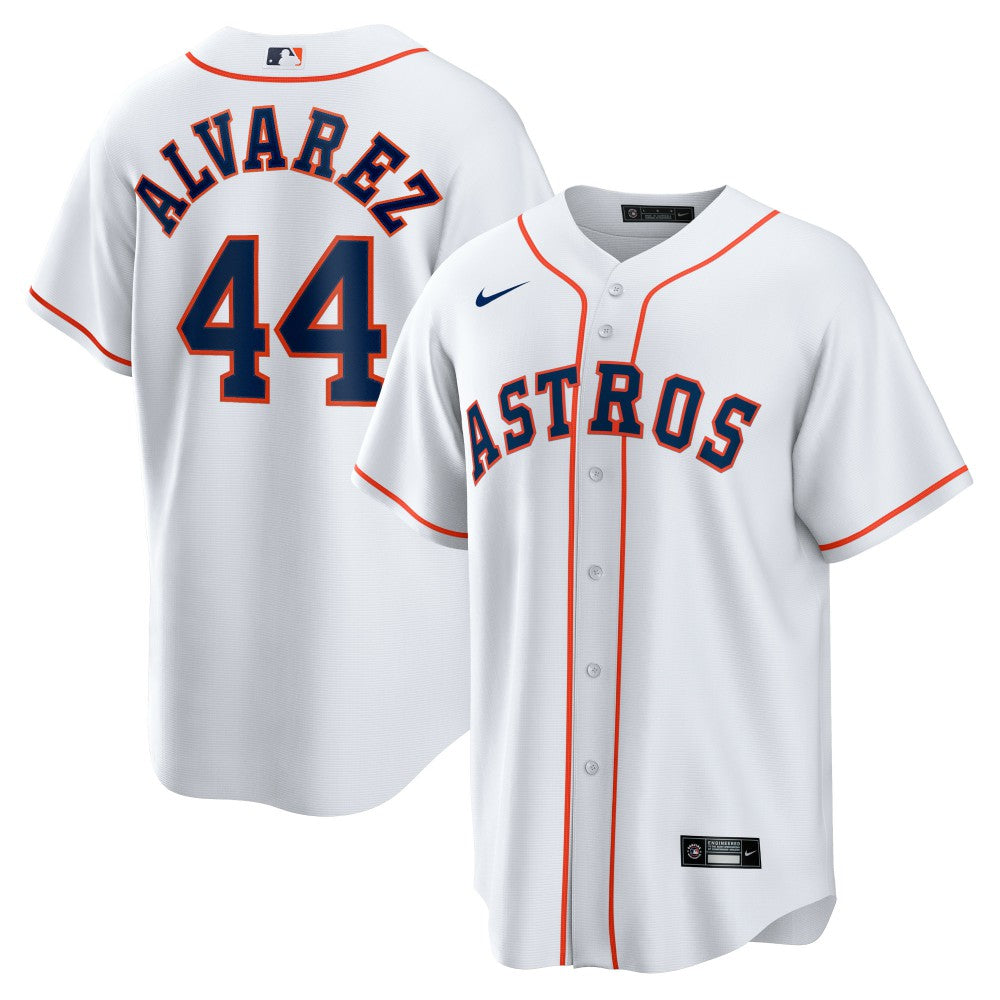 White Yordan Álvarez Houston Astros Nike Home Replica Player Jersey