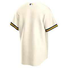 Cream Milwaukee Brewers Nike Home Replica Team Jersey