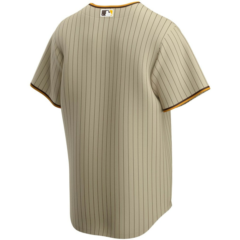 Tan San Diego Padres Nike Alternate Replica Team Jersey