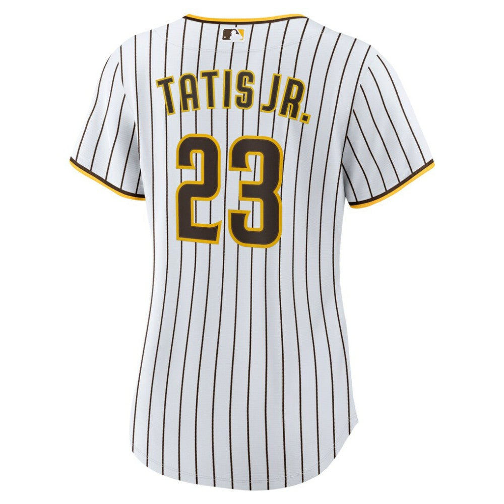 White/Brown Fernando Tatís Jr. San Diego Padres Nike Women's Home Replica Player Jersey