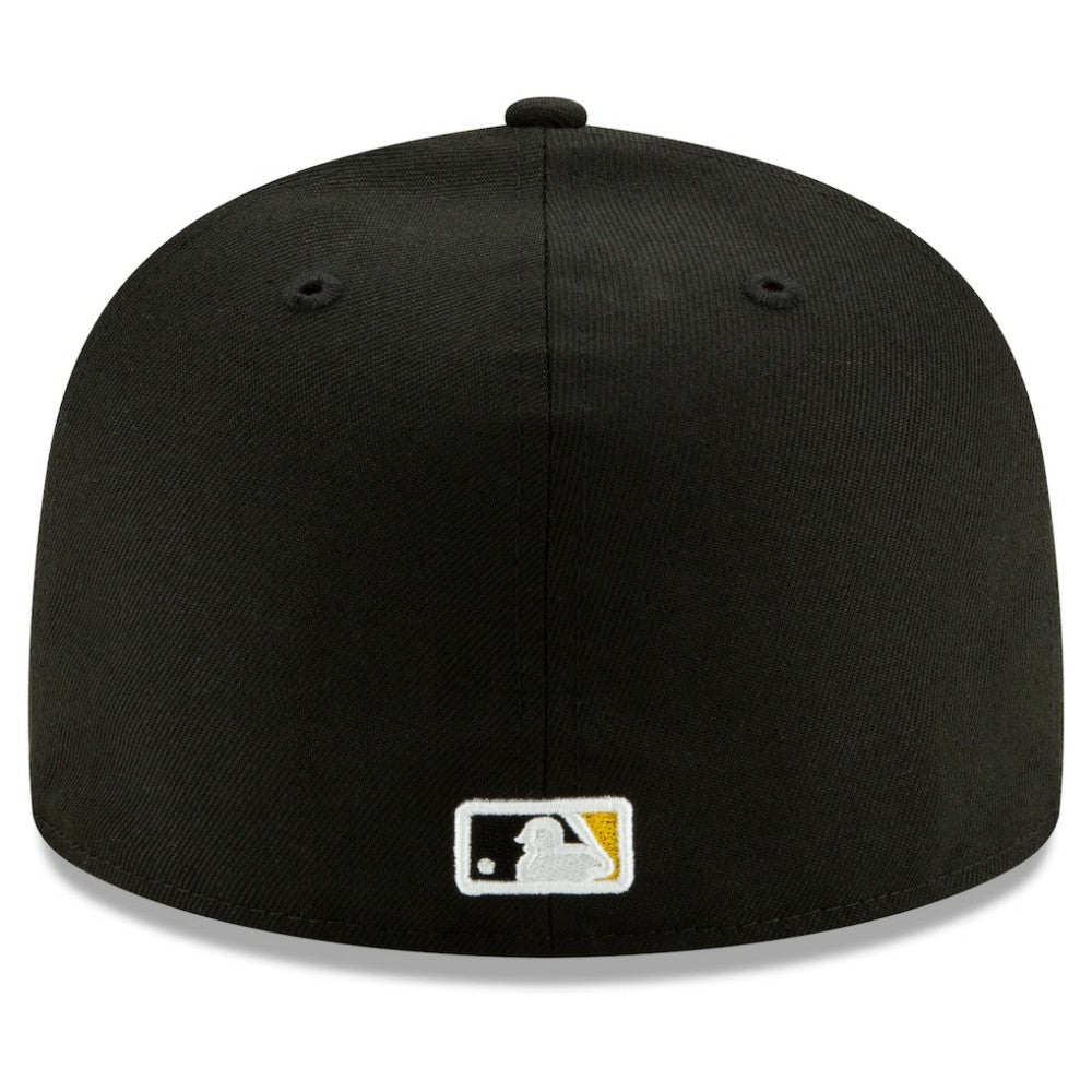 Black Pittsburgh Pirates New Era Alternate 2 Authentic Collection On-Field 59FIFTY Fitted Hat