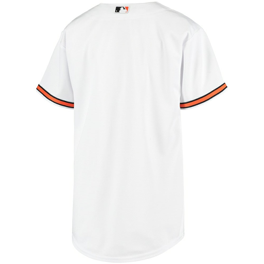 White Baltimore Orioles Nike Youth Home Replica Team Jersey