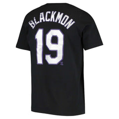 Black Charlie Blackmon Colorado Rockies Nike Youth Name & Number T-Shirt