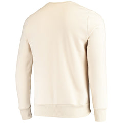 Oatmeal Texas Rangers Majestic Threads Fleece Pullover Sweatshirt