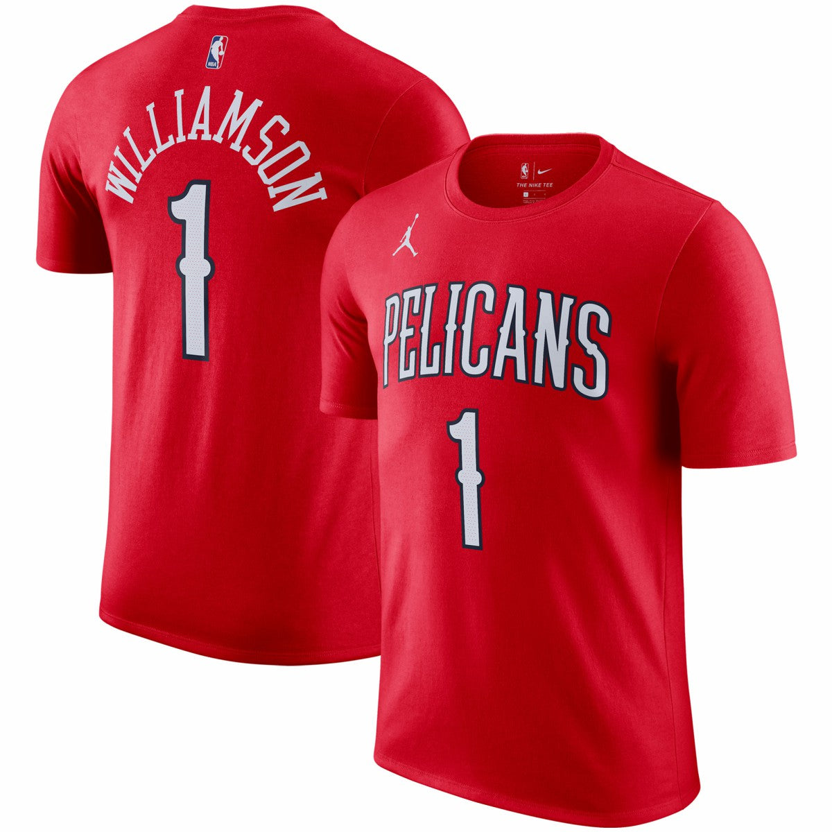New Orleans Pelicans Jordan Brand 2020/21 Zion Williamson Statement Name & Number T-Shirt