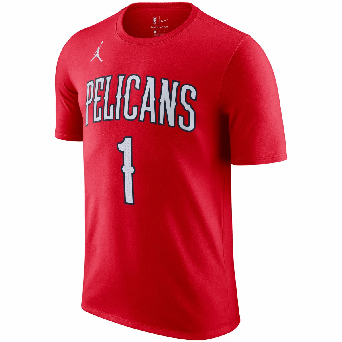 New Orleans Pelicans Jordan Brand 2020/21 Zion Williamson Statement Name & Number T-Shirt