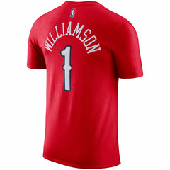 New Orleans Pelicans Jordan Brand 2020/21 Zion Williamson Statement Name & Number T-Shirt