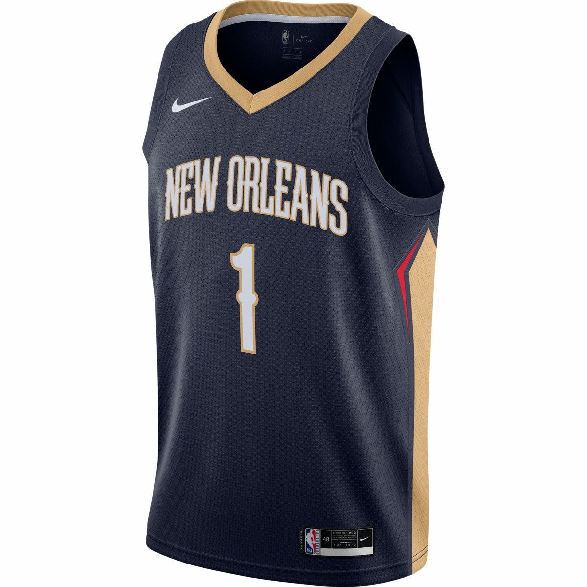 Nike Zion Williamson New Orleans Pelicans Swingman Jersey
