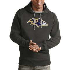 Antigua Victory Pullover Hoodie - Baltimore Ravens Hoodies